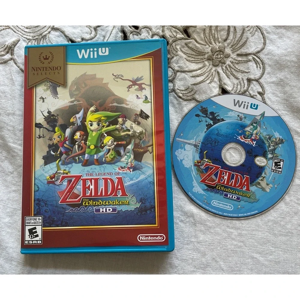 Nintendo Wii U Zelda: The Wind Waker HD Nintendo Selects 2013 Complete Tested